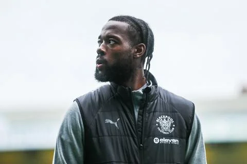 Emirates FA Cup First Round Gillingham v Blackpool Stock Photos