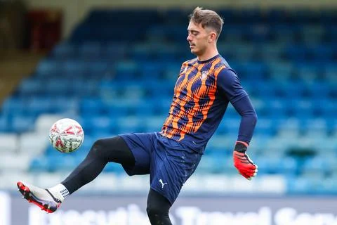 Emirates FA Cup First Round Gillingham v Blackpool Stock Photos