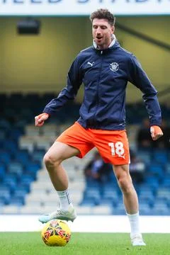 Emirates FA Cup First Round Gillingham v Blackpool 스톡 사진