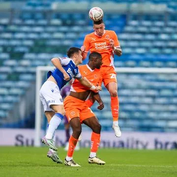 Emirates FA Cup First Round Gillingham v Blackpool Stock Photos