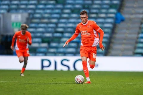 Emirates FA Cup First Round Gillingham v Blackpool Stock Photos