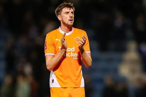 Emirates FA Cup First Round Gillingham v Blackpool Stock Photos