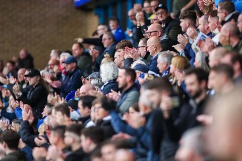 Emirates FA Cup First Round Gillingham v Blackpool Stock Photos