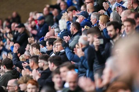 Emirates FA Cup First Round Gillingham v Blackpool Stock Photos