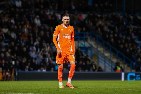 Emirates FA Cup First Round Gillingham v Blackpool Stock Photos