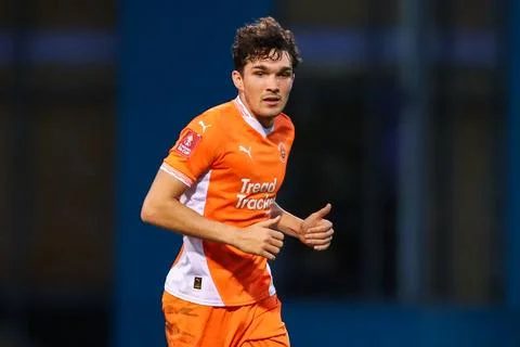 Emirates FA Cup First Round Gillingham v Blackpool Stock Photos