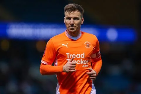 Emirates FA Cup First Round Gillingham v Blackpool Stock Photos