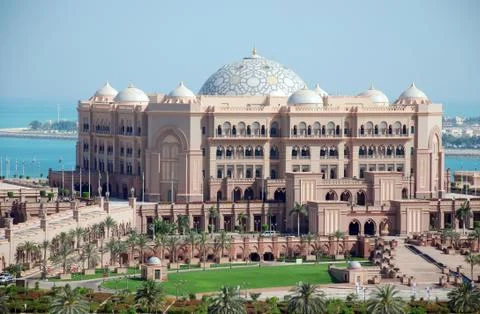 Emirates palace Foto stock