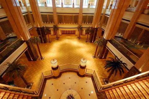 Emirates palace Stock Photos