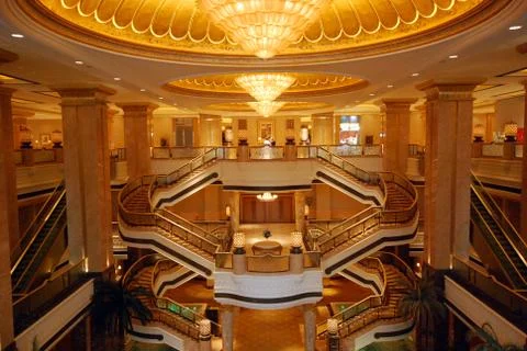 Emirates palace Stock Photos