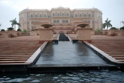 Emirates palace Stock Photos