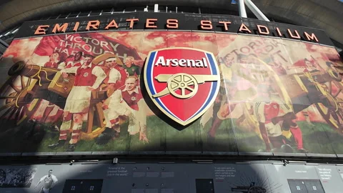 Emirates Stadium. Video stock 332980086