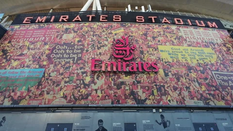 Emirates Stadium. Stock Footage 332982371