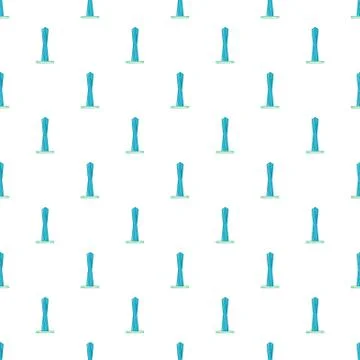 Emirates tower pattern, cartoon style Stock Illustration