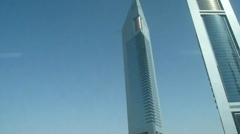 Emirates Towers Stock Footage 515056