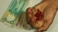 Emirati Dirham AED, Counting Drugs and Money, Health Care, Colorful Pills HD Footage