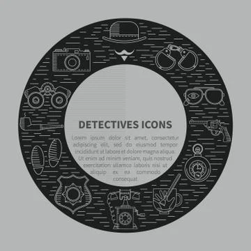 Emissary vector icons Stock Illustration