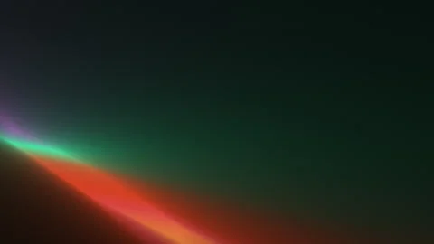 The emission and change of colored light appears in the blackness of the screen. 스톡 동영상 314238461
