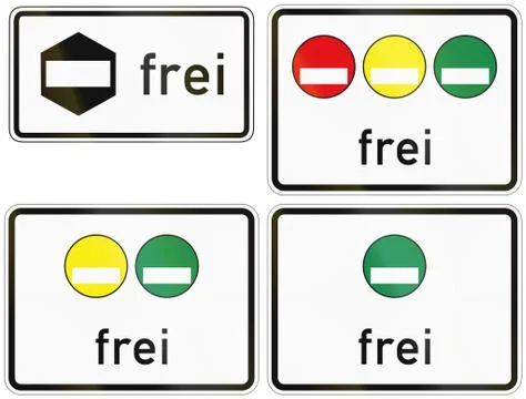 Emission Categories In Germany Stock Illustration