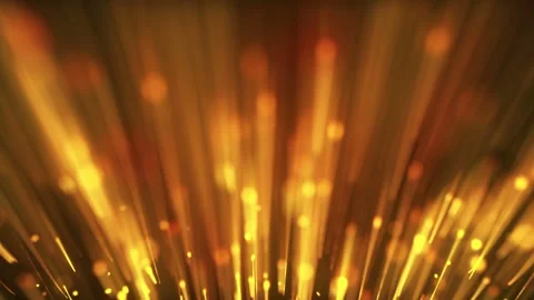 Emitting gold particles and light beams video - Awards, Christmas Stock Footage 277568128
