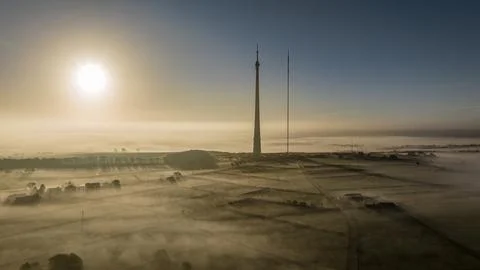 Emley Moor Transmitting Tower Stock Photos