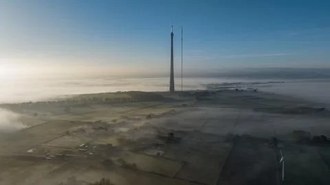 Emley Moor Transmitting Tower Stock Photos