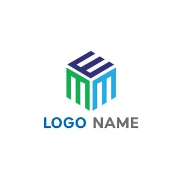 EMM LOGO Illustrazione stock