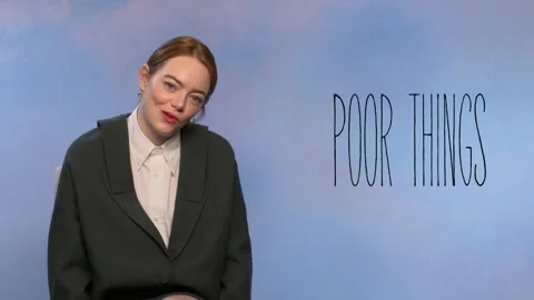 Emma Stone: 'Bella Baxter inspired me a lot because she doesn't have shame or ju Stock Footage 260225280