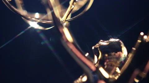 Emmy Television Award Award Back 库存影片 59554717