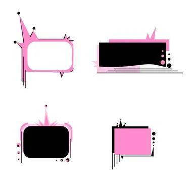 Emo Banner Set Grungy Emo Banner Set Copyright: xZoonar.com/GannaxKvachx 1... Stock Photos