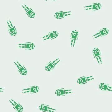 Emo fashion glyph seamless pattern 스톡 일러스트