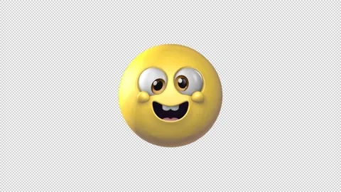 Emoji 3d Funny Video stock 171110254
