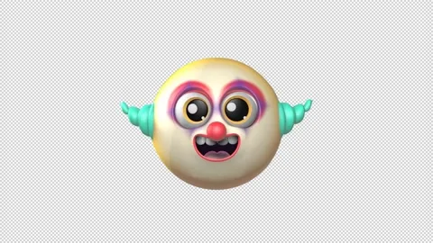 Emoji 3d Funny Stock Footage 171110480