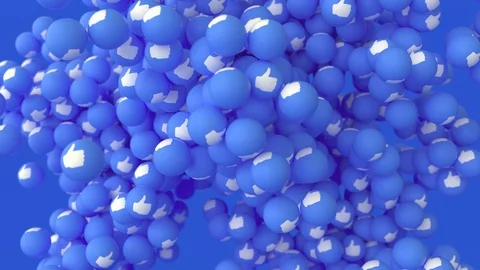 Like Emoji Balls - Floating #1 Stockbeeldmateriaal 109704226