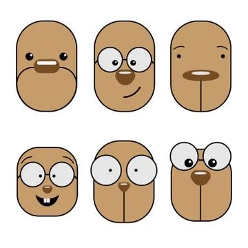 Emoji emoticon expression. Stock Illustration