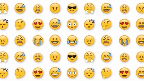 Emoji Emoticon Smiley Social | Stock Video | Pond5