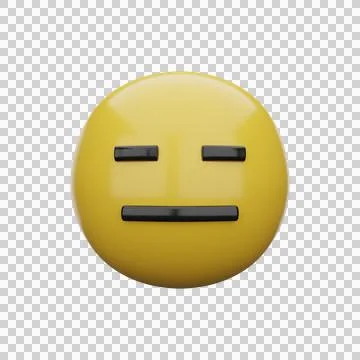 Emoji Expressionless Face Stock Illustration