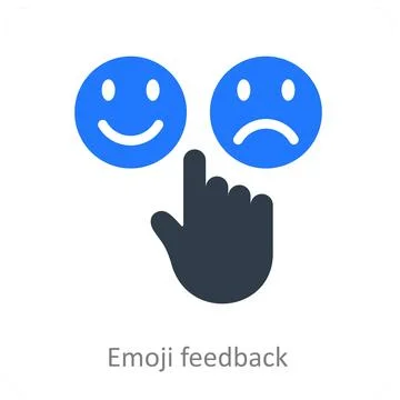 Emoji Feedback Stock Illustration