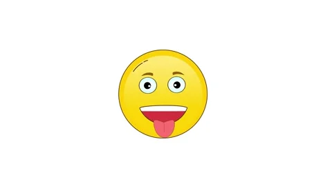 Emoji icon animation for video motion graphics Stock Footage 201414232