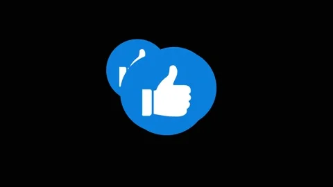 Like emoji icon Video stock 228447455