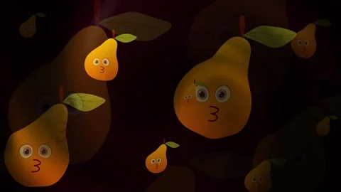 Emoji Kiss Background Loop Stock Footage 309459212