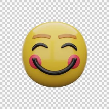 Emoji Smiling Face Stock Illustration