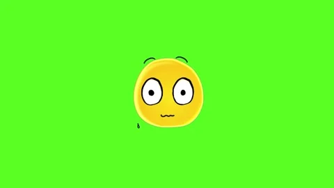 Emoji Worry 40 Stock Footage 231847501