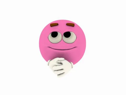 Emoticon,  cut out Illustrazione stock