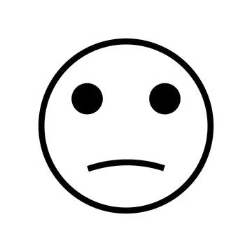 Emoticon icon vector Stock Illustration