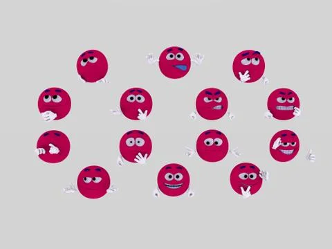 Emoticon Illustrazione stock