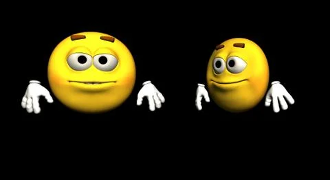 Emoticon Stock-Illustration