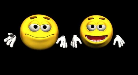 Emoticon Stock-Illustration