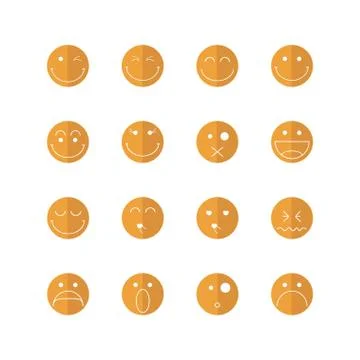 Emoticon Stock-Illustration