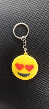 EMOTICON KEYCHAIN Foto stock